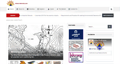 Desktop Screenshot of minesnminerals.com