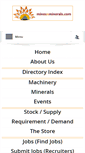 Mobile Screenshot of minesnminerals.com
